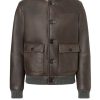 WERNER CHRIST Lambskin Jackets | Volker: Modern College Blouson