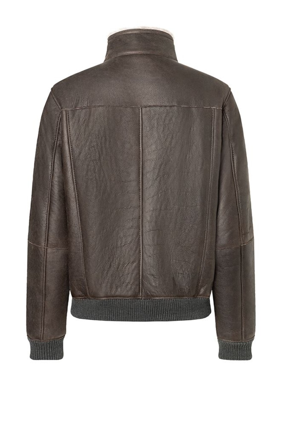 WERNER CHRIST Lambskin Jackets | Volker: Modern College Blouson