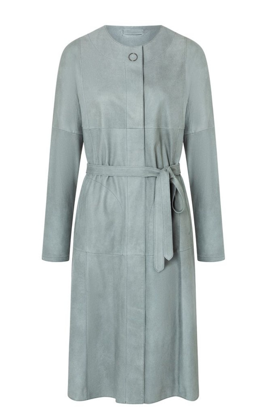 WERNER CHRIST Leather Jackets | Camilla: Casual Coat Dress In A Midi Length