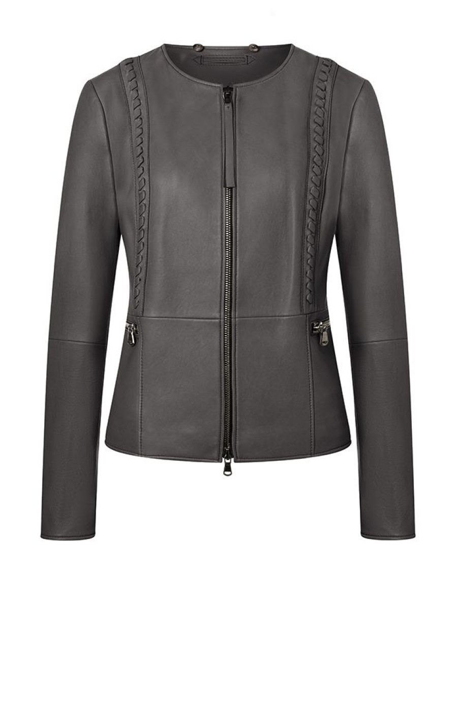 WERNER CHRIST Leather Jackets | Talea C: Jacket With Detachable Collar