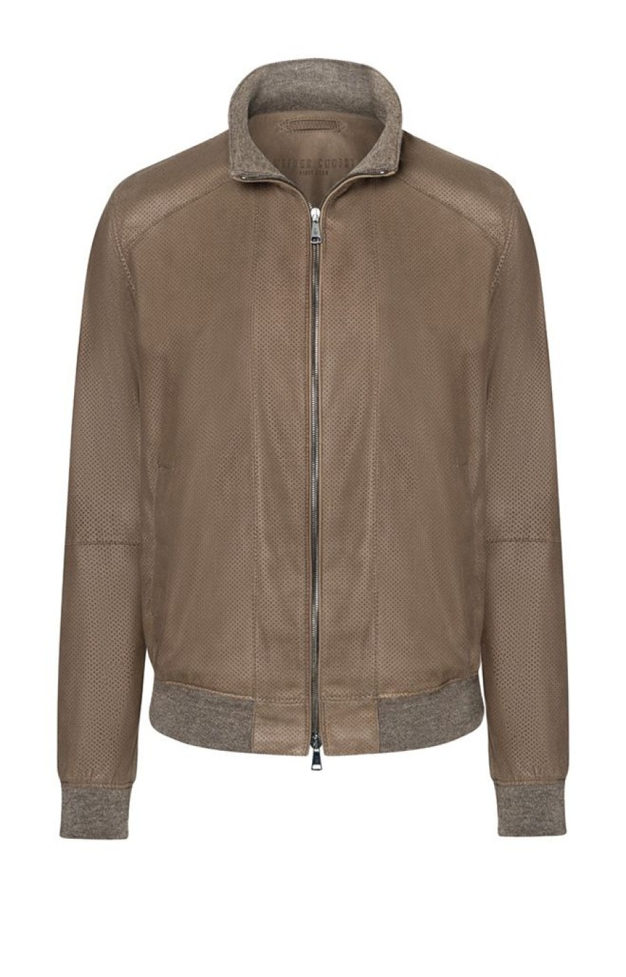 WERNER CHRIST Leather Jackets | Melvin: Ultralight Blouson With Knit