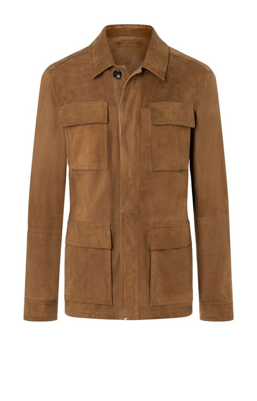 WERNER CHRIST Leather Jackets | Anton: Light Field Jacket In Goatskin Suede