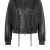 WERNER CHRIST Leather Jackets | Bailey: Leather Blouson In College Style