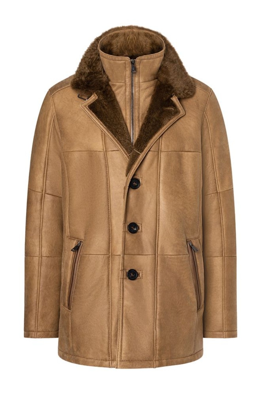 WERNER CHRIST Lambskin Jackets | Johannes F: Classic Blazer Coat