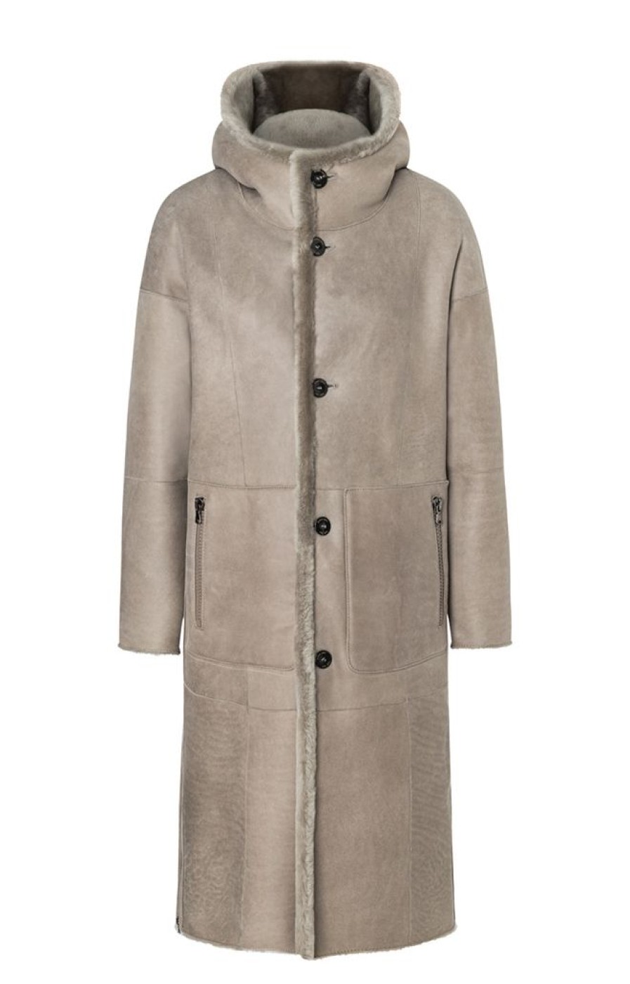 WERNER CHRIST Lambskin Jackets | Darleen: Lightweight Coat In Midi Length