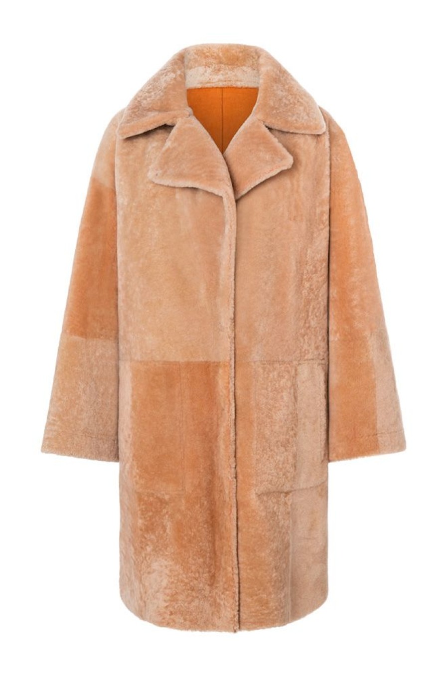 WERNER CHRIST Lambskin Jackets | Penelope: Lambskin Coat With Oversized Fit