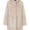 WERNER CHRIST Lambskin Jackets | Leona: Classic Coat With Hood