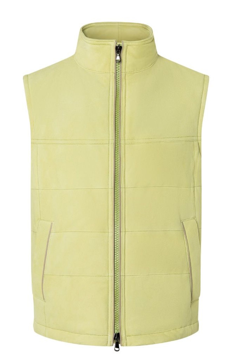 WERNER CHRIST Leather Jackets | Alberto K: Quilted Waistcoat