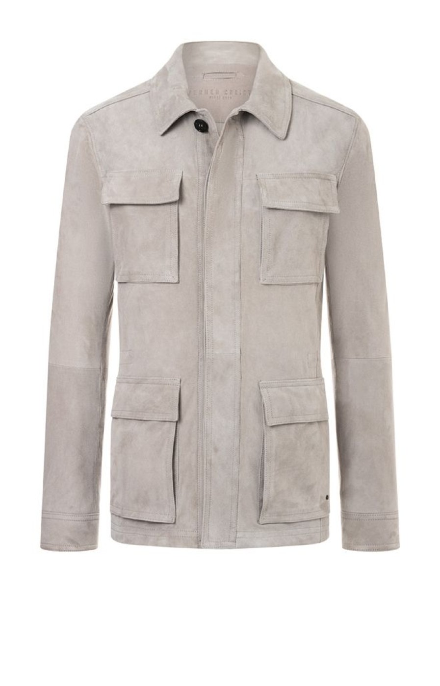 WERNER CHRIST Leather Jackets | Anton: Light Field Jacket In Goatskin Suede