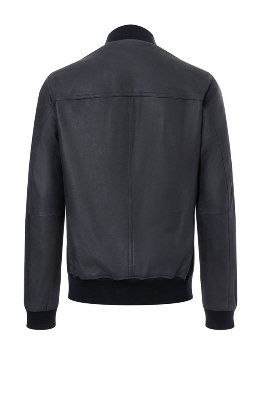 WERNER CHRIST Leather Jackets | Byb': Blouson In Napped Goatskin Suede