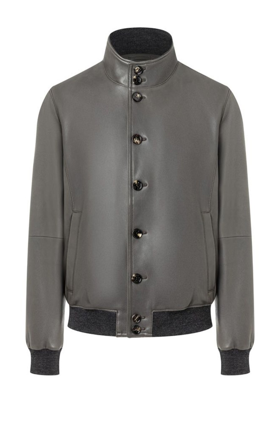 WERNER CHRIST Leather Jackets | Eddy: Casual Nappa Blouson With Buttons