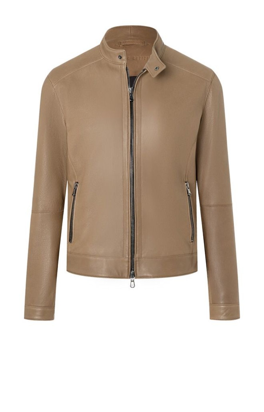 WERNER CHRIST Leather Jackets | Toto: Grained Nappa Jacket For Purists