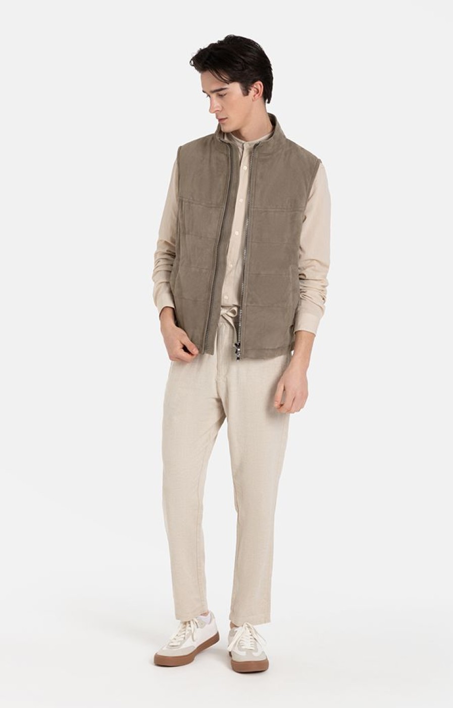 WERNER CHRIST Leather Jackets | Alberto: Quilted Waistcoat