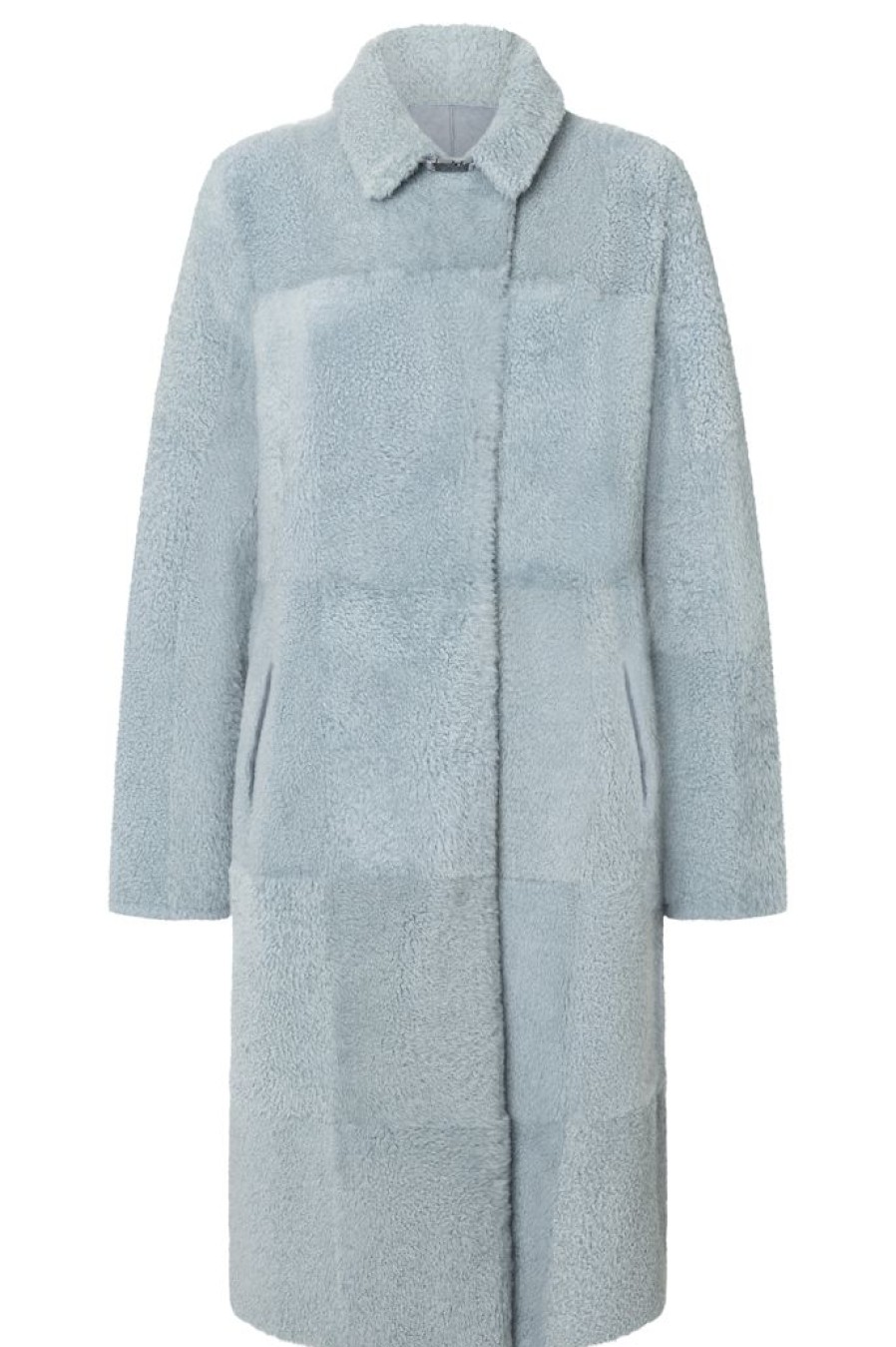 WERNER CHRIST Lambskin Jackets | Lale: Figure-Hugging, Light Lapel Coat