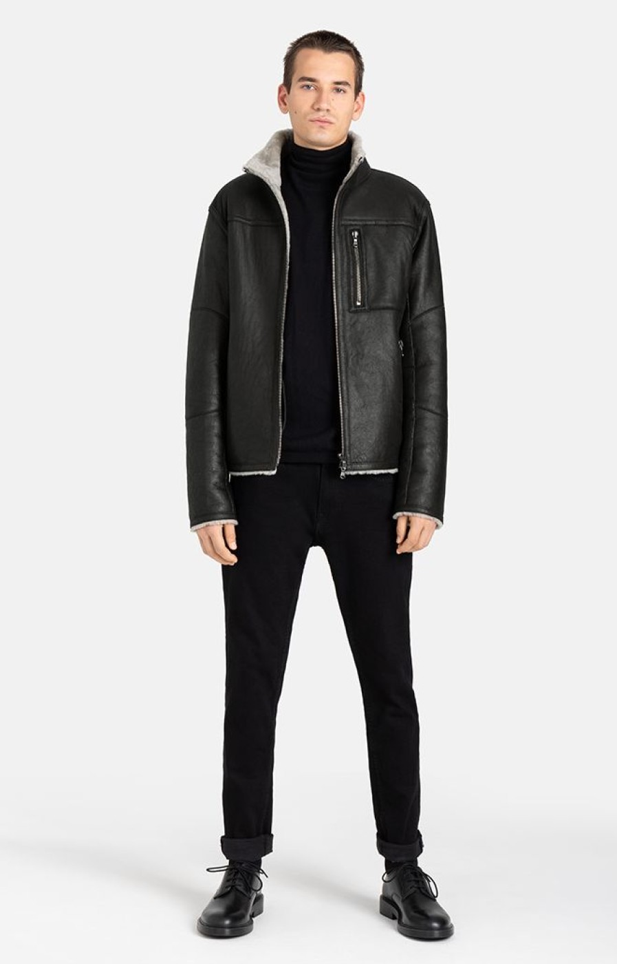 WERNER CHRIST Lambskin Jackets | Damon: Jacket With Metal Details