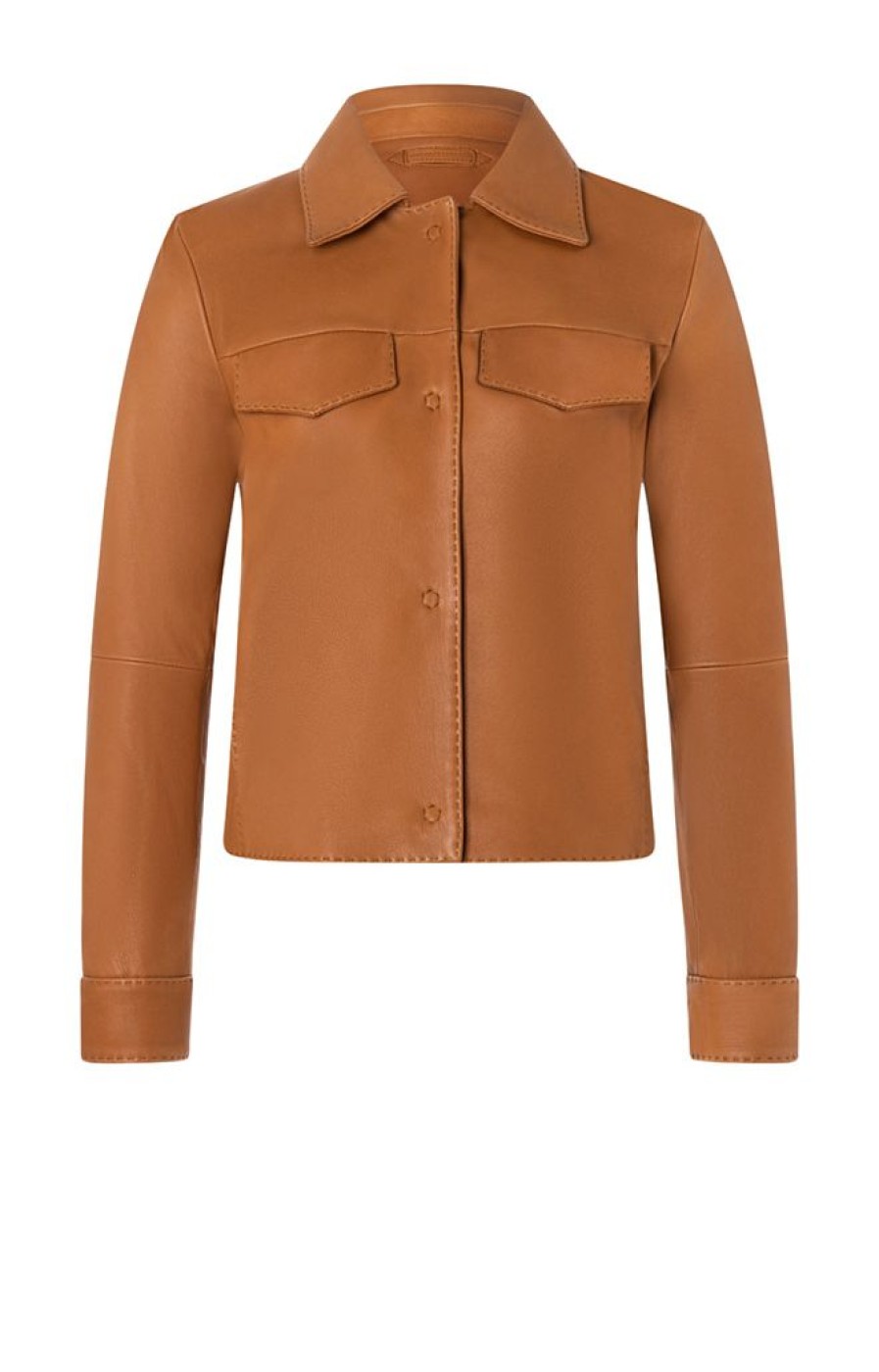 WERNER CHRIST Leather Jackets | Arielle: Cropped Field-Jacket