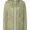 WERNER CHRIST Lambskin Jackets | Cosima: Parka-Style Hooded Jacket