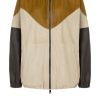 WERNER CHRIST Leather Jackets | Fabia Kp: Colour-Blocking Leather Jacket