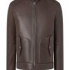 WERNER CHRIST Leather Jackets | Thorben: Padded Blouson In A Bomber Style