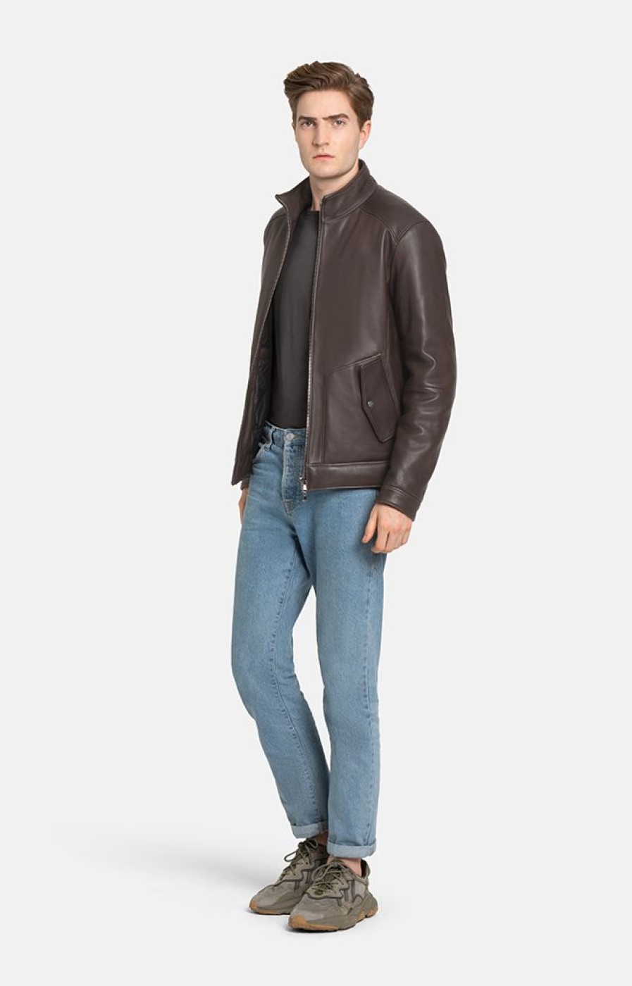 WERNER CHRIST Leather Jackets | Thorben: Padded Blouson In A Bomber Style