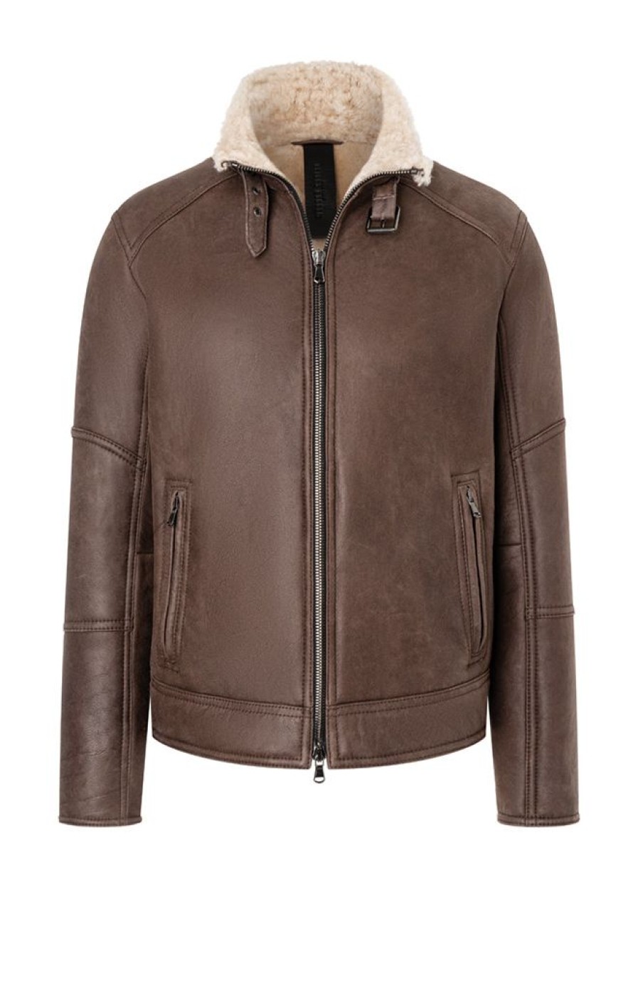 WERNER CHRIST Lambskin Jackets | Basti: Lambskin Jacket In Bomber Style