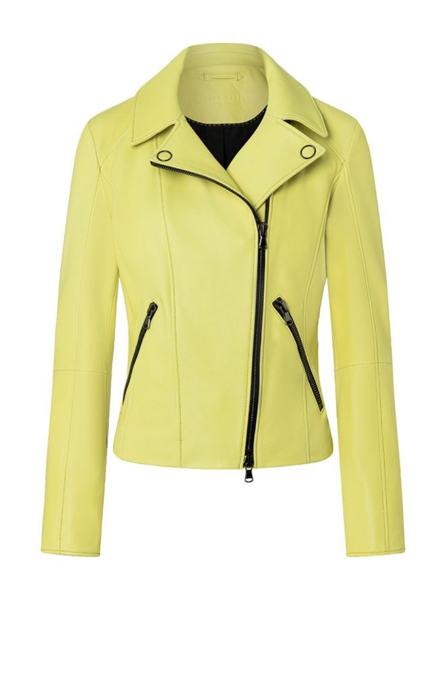 WERNER CHRIST Leather Jackets | Carina: Typical Biker Jacket With A Sporty Lo