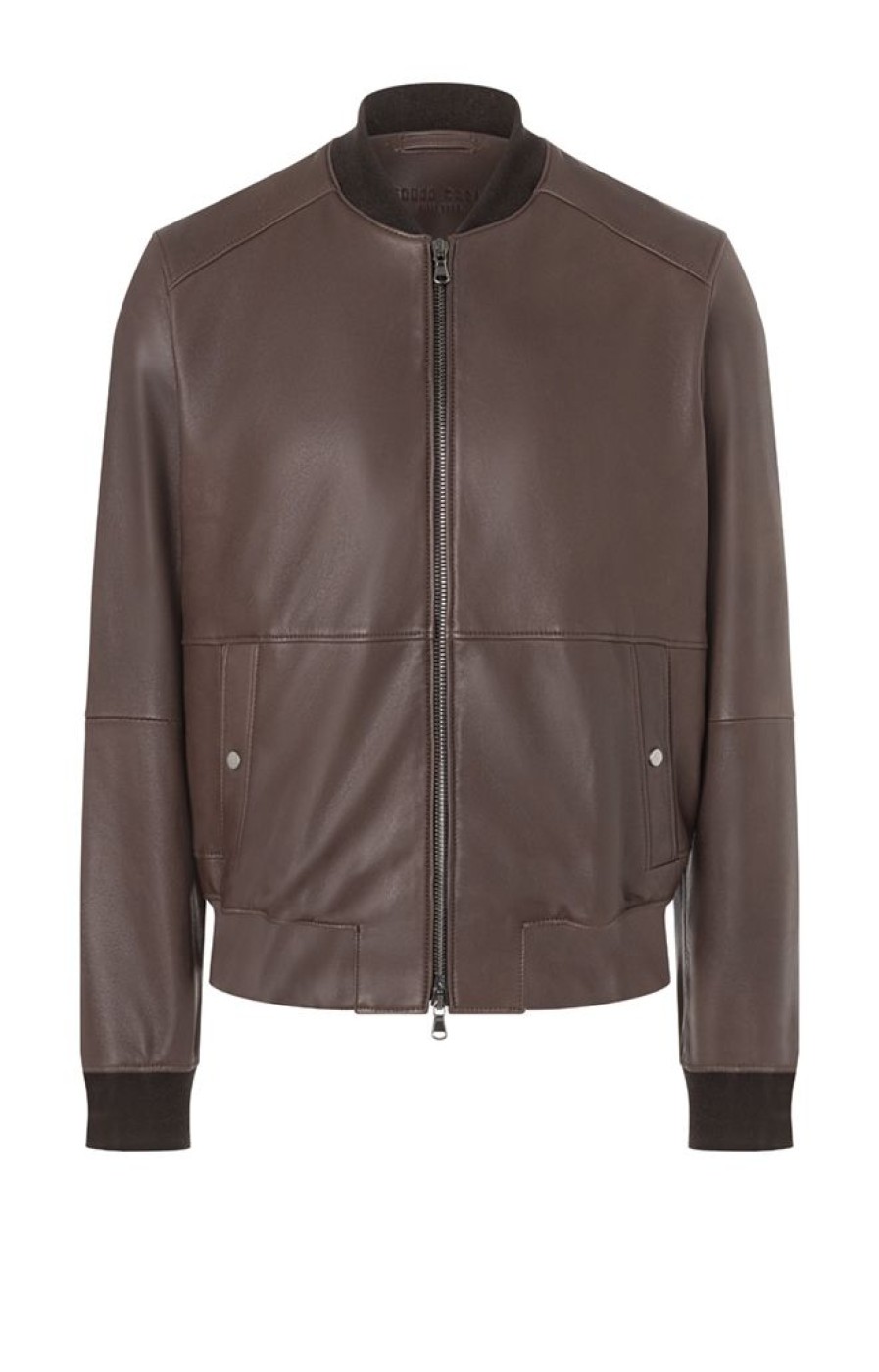 WERNER CHRIST Leather Jackets | Dorian: Classic Blouson With Knitted Details