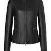 WERNER CHRIST Leather Jackets | Elif: Short Jacket With Biker Details