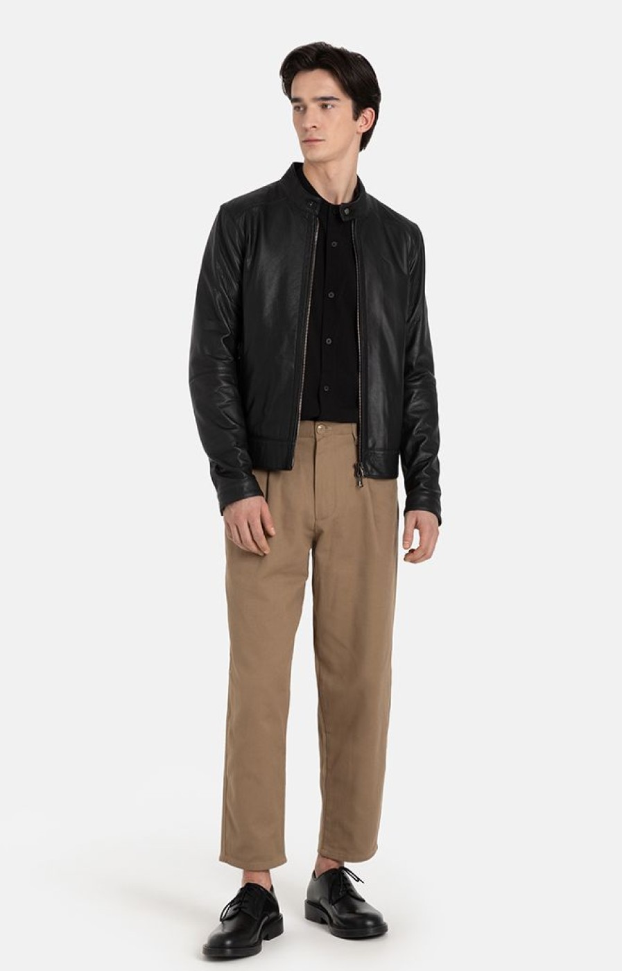 WERNER CHRIST Leather Jackets | Toto: Grained Nappa Jacket For Purists