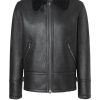 WERNER CHRIST Lambskin Jackets | Alim: Grained Pilot Jacket Crafted In Lambski