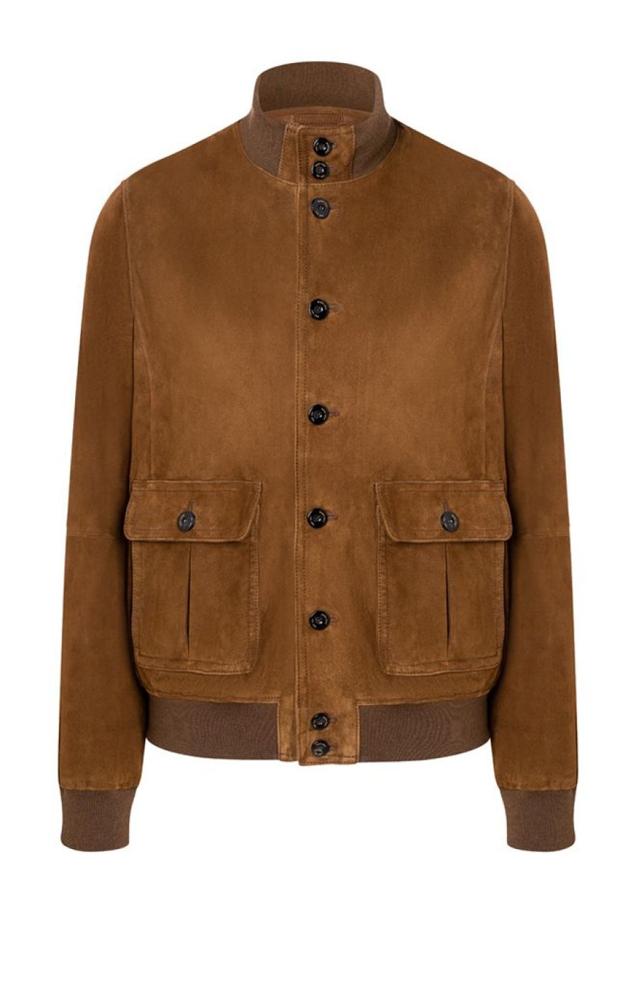 WERNER CHRIST Leather Jackets | Emanuel: Classic With Knitted Details