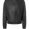 WERNER CHRIST Leather Jackets | Dorian: Classic Blouson With Knitted Details