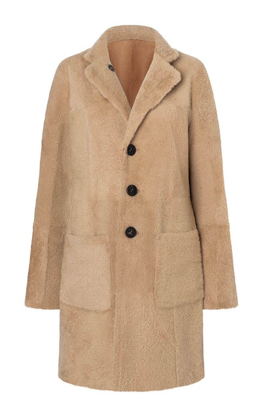 WERNER CHRIST Lambskin Jackets | Dunja Cw: Reversible Coat In A Blazer Style