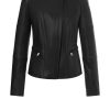 WERNER CHRIST Leather Jackets | Corinna: Biker Jacket Crafted In Lamb Nappa