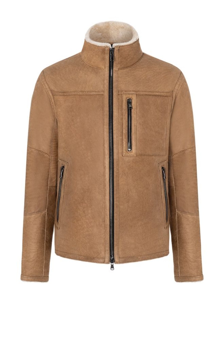 WERNER CHRIST Lambskin Jackets | Damon: Jacket With Metal Details