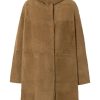 WERNER CHRIST Lambskin Jackets | Leona: Classic Coat With Hood