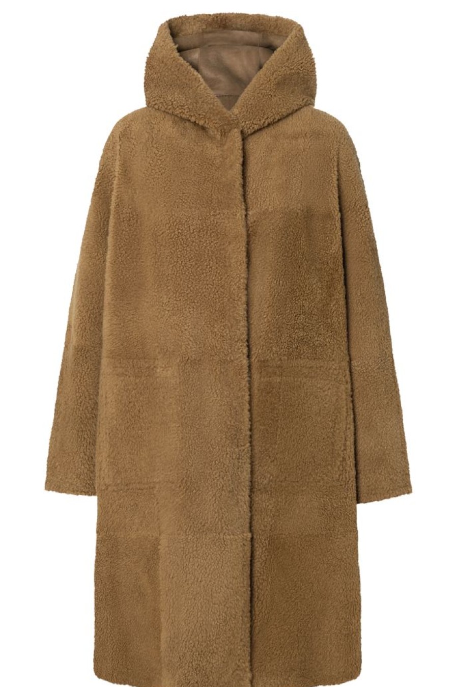 WERNER CHRIST Lambskin Jackets | Leona: Classic Coat With Hood