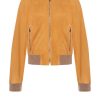 WERNER CHRIST Leather Jackets | Babsi: College Blouson With Deep Sleeve